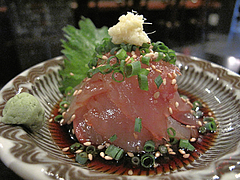 料理:大分郷土料理・琉球(りゅうきゅう)@白金玄歩・居酒屋・薬院