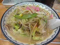 ランチ:ちゃんぽん600円@元祖赤のれん節ちゃんラーメン天神本店