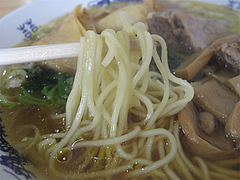 7ランチ:豚角煮ラーメン麺@黄金福ワンタンまくり・西長住店