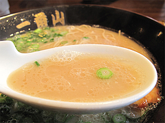 料理:390円ラーメンスープ@ごちそうラーメン一番山・大橋本店