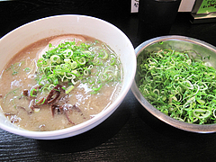 ランチ:バリねぎラーメン750円@秀ちゃんラーメン本店・警固