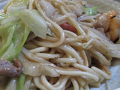 ランチ:皿うどんアップ@中華料理・王さん・高宮