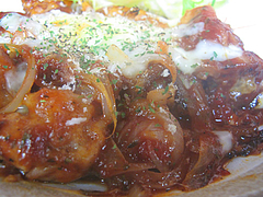 10ランチ:若鶏のトマトチーズ炒め@一やのごはん・春吉