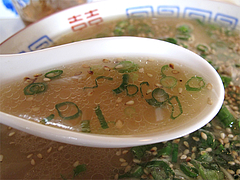 料理:天神屋台の味ラーメン@豚々拍子・笹丘