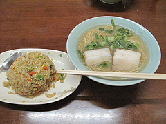 13ランチ:チャーハンセット680円@一心亭・干隈店