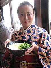 8ランチ:鶏きのこ・大@讃岐うどん大使・福岡麺通団・薬院
