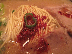 ランチ:豚骨ラーメンタレ@ラーメン一蘭・博多駅サンプラザ地下街店
