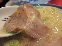 ランチ:ラーメンチャーシュー@博多ラーメンしばらく西新店