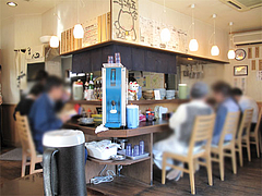 店内:カウンター席@ゆきみ家福岡市城南区梅林
