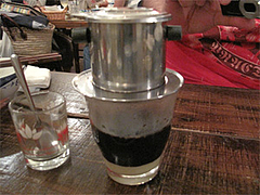 料理:ベトナムコーヒー@ベトナムカフェ&レストラン・ゴンゴン