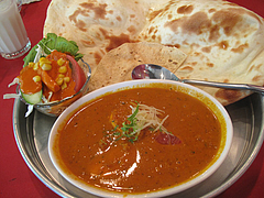 ランチ:キーマエッグカレー@本場インド料理の店D.カジャナ・大手門店