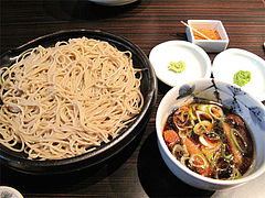 料理:鴨せいろ700円@三ケ森蕎麦・舞鶴