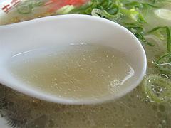 料理:ラーメンスープ@ラーメン・元祖美野島家・福岡市博多区