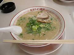 ランチ:ラーメン450円@ラーメン長浜御殿・荒江店