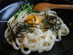 麺屋岩田月見ぶっかけ冷450円@福岡・博多区・住吉