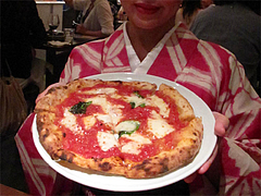 ディナー:マルゲリータ850円@Pizzeria Da Gaetano(ピッツェリア・ダ・ガエターノ)・薬院・福岡