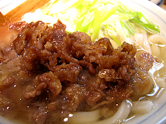 13ランチ:肉うどんの肉@讃岐うどん薫(かおる)