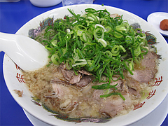 料理:チャーシュー麺750円@ラーメン来来亭・福岡空港東店
