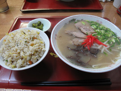 10ラーメンセット600円@知味観