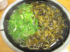 ランチ:たかなそば400円@長住うどん
