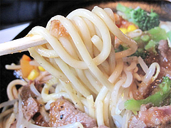 料理:牛肉スタミナ焼のパスタ@エルボン・博多区古門戸町