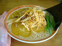 ねぎらーめん並600円@入船食堂・博多区住吉