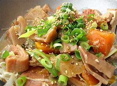 料理:もつ煮込み@港のホルモン・嘘の三八・ベイサイドプレイス博多