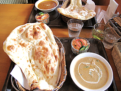 料理:ベジタブルカレー650円@インドレストラン・タージ・大橋