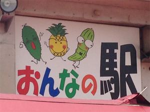 2看板@おんなの駅