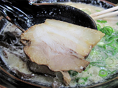 料理:ラーメンチャーシュー@一竜・川端商店街