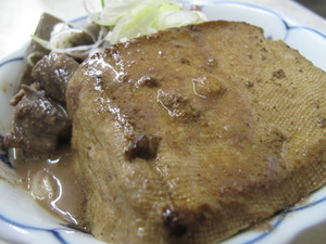 15牛煮込み豆腐の豆腐@一平