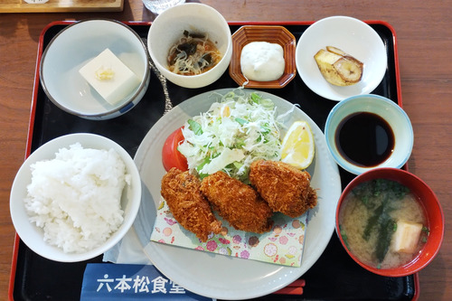カキフライ定食