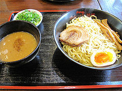 料理:つけ麺680円(麺中盛り・あつもり)@味千拉麺・福岡東店・楽一街道箱崎店