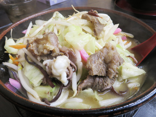 7すじ煮込みチャンポン930円