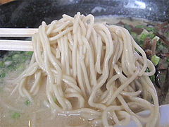 ランチ:烏骨鶏豚骨ラーメン麺@千熊ラーメン・春日