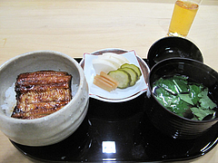 17和食・鰻:うな重レディースセット@中洲しか野・う奈ぎ(うなぎ)道場・松戸
