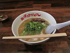 6ランチ:ラーメン650円@麺道はなもこし(花もこし)・薬院