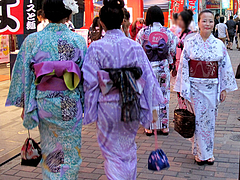 新天町の浴衣@紺屋2023プロジェクト・大濠花火大会2011