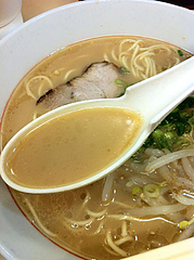 ランチ:楽勝ラーメンスープ@楽勝ラーメン・新天町・天神