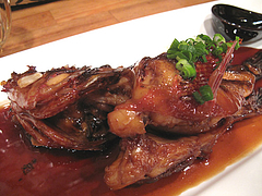 16居酒屋:アラカブの煮つけ@海鮮居酒屋・だぼ・長浜