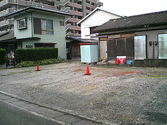 外観:駐車場2台分@博多一心亭