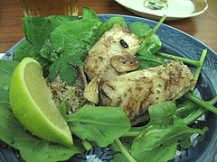 4夜の食事:シイラ@2次会
