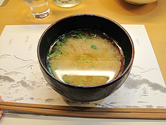 6居酒屋:しじみの味噌汁@和食・おばんざい・和さび・京都