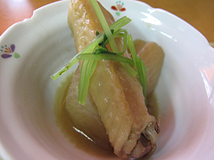 16ランチ:手羽中と大根の煮物@不二家食堂・大手門