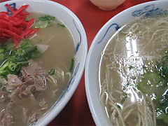 11ランチ:ベタとナシ@ラーメン・元祖長浜屋