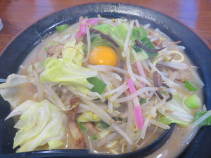 10チャンポン690円+生卵50円