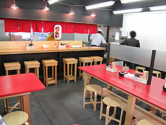店内@長浜ラーメン・たくま