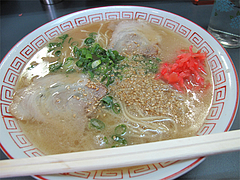 料理:ラーメン450円@ラーメン基峰・笹丘エムザス