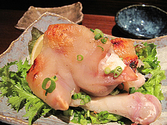 21居酒屋・焼鳥:焼き豚足@いきさん牧場・ぶたの王様・大手門