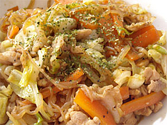 こんにゃく焼きそば
